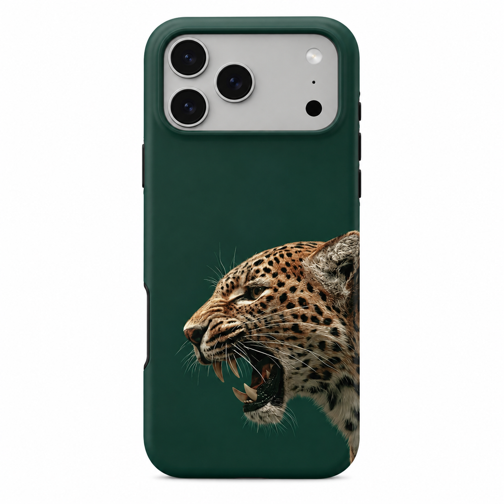 Emerald Leopard | Phone Case