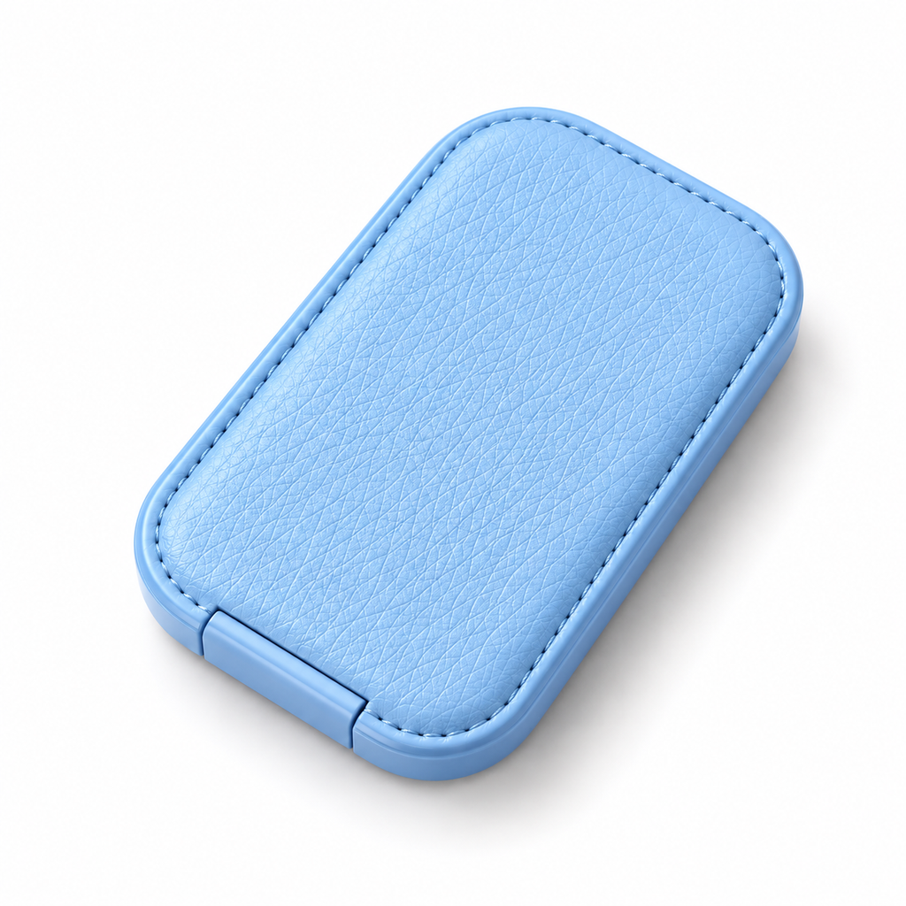 Azure Gleam | Mirror Phone Stand