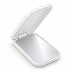 Ivory Radiance | Mirror Phone Stand
